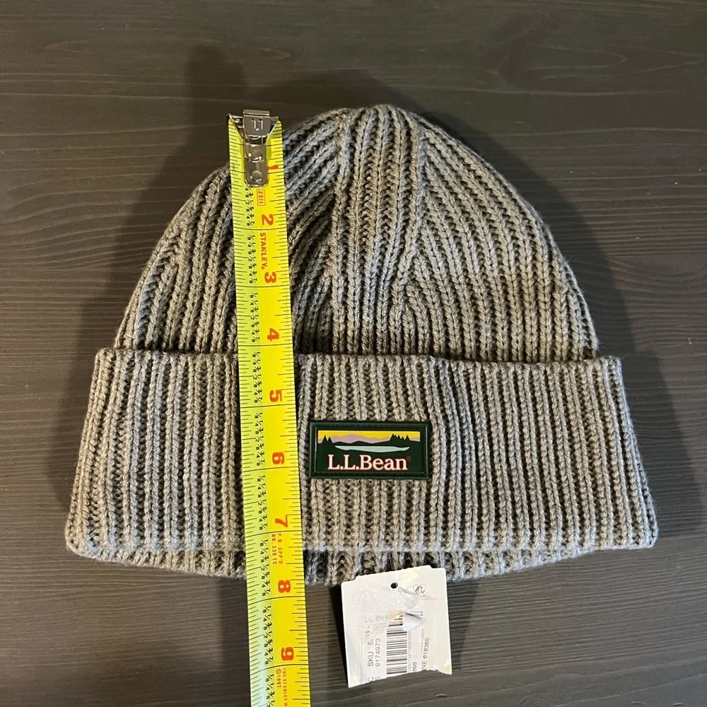 L.L. Bean Wide Cuff Beanie NEW
